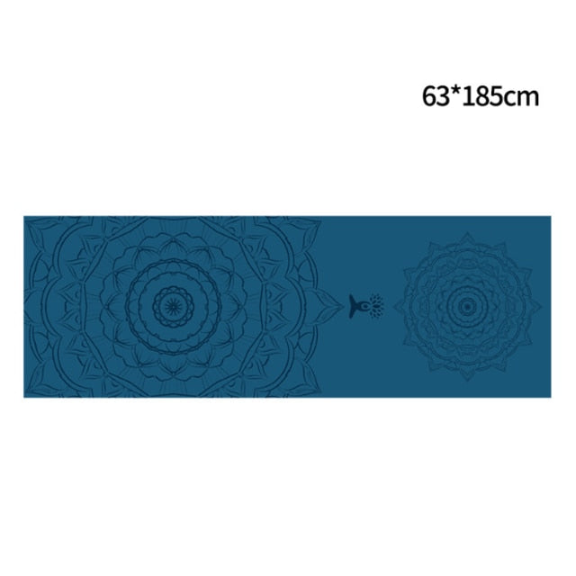 Hot Yoga Mat Towel. Non Slip Mat Cover Towel- The India Collection. WickedYo.